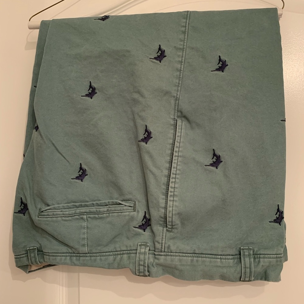 Brooks Brothers sailfish shorts
